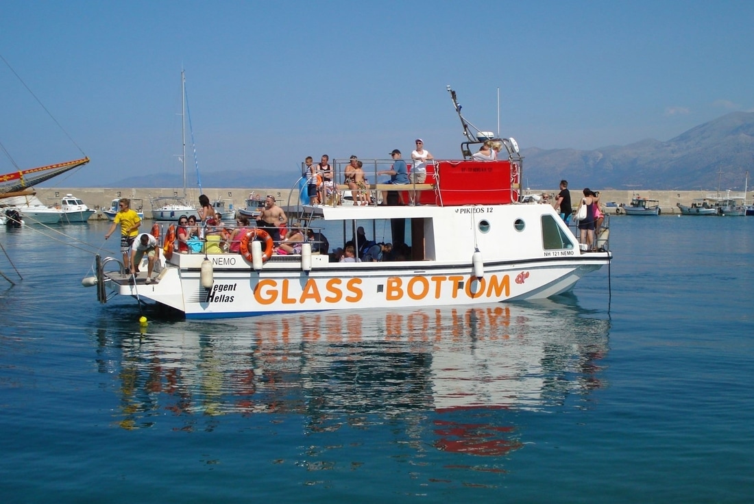 Nemo Glass Bottom Boat Mini Cruise — Crete excursion with TouristLine