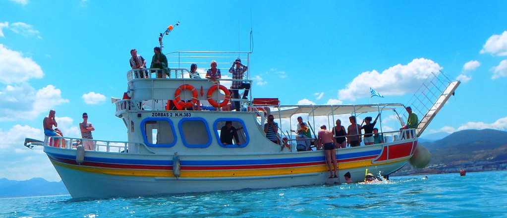 Zorbas Boat Trip — Crete excursion with TouristLine